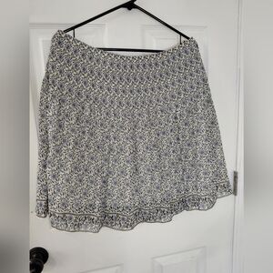 Max Studio Women Size XL Floral Patterned Women's Skirt